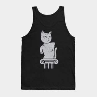 Greek Cat Statue Venus De Milo Venus de Meowlo Tank Top